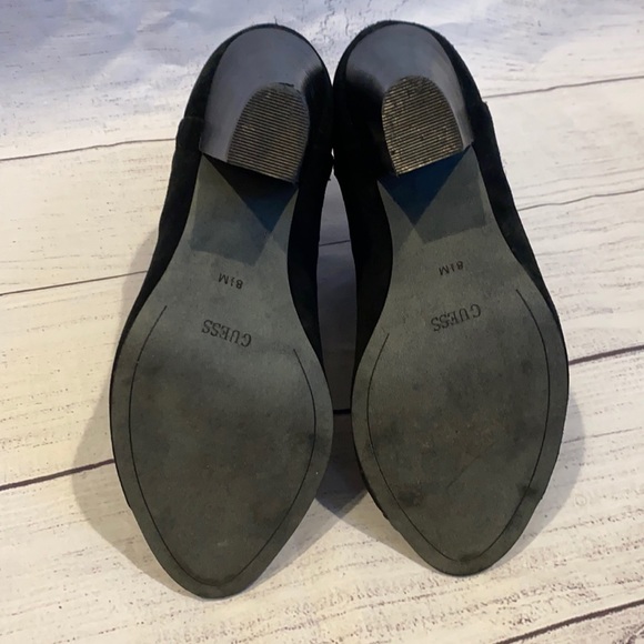 Guess black multi suede open toe bootie - Picture 5 of 6